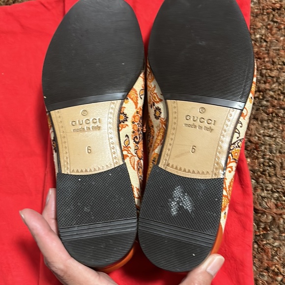 Authentic Gucci Floral Print Mens Shoes - Picture 6 of 15
